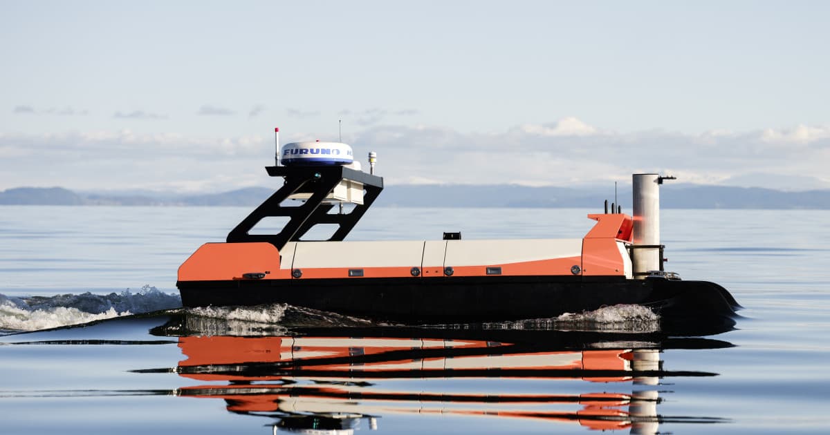 Maritime Robotics Mariner uncrewed surface vessel