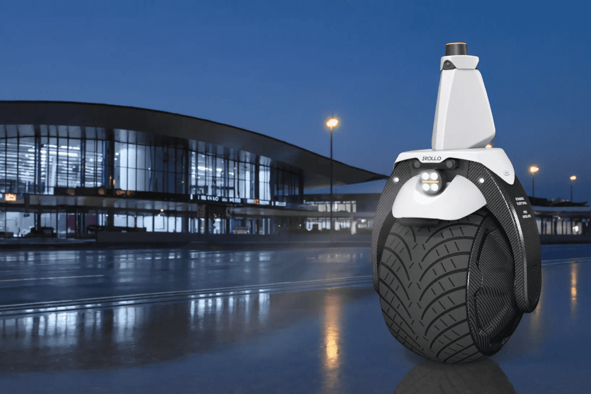 1ROLLO Autonomous Security Robot